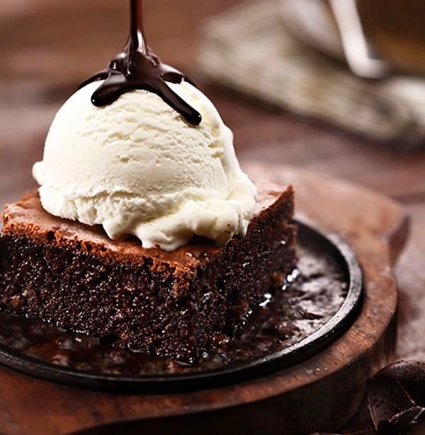 Brownie with Ice Cream